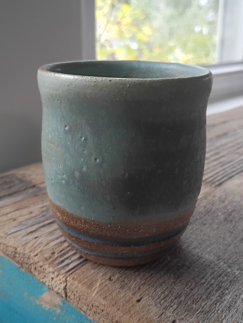 Small Handmade Ceramic Wine Or Whiskey Cup